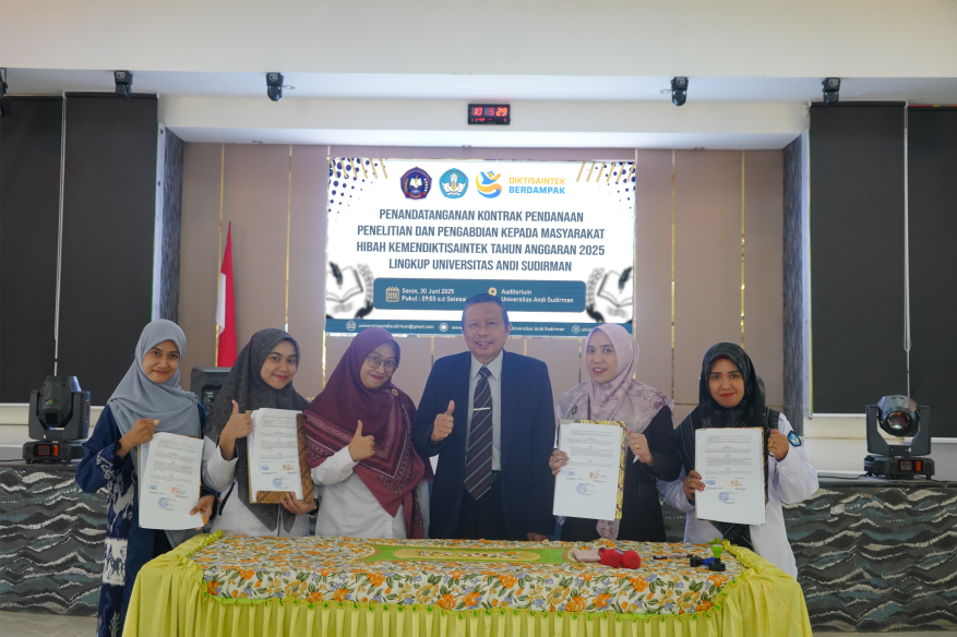 Penandatanganan Kontrak Pendanaan Penelitian dan Pengabdian Masyarakat tahun 2025