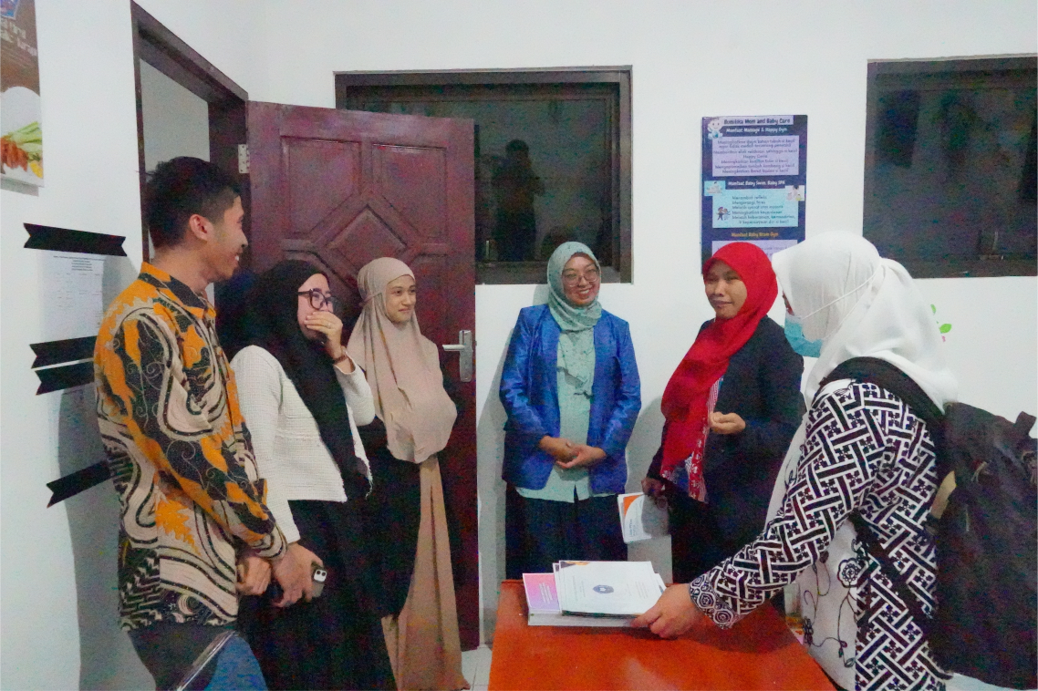Pengecekan ruang bermain balita