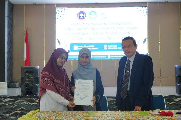 Bukti Kontrak Pendanaan Hibah