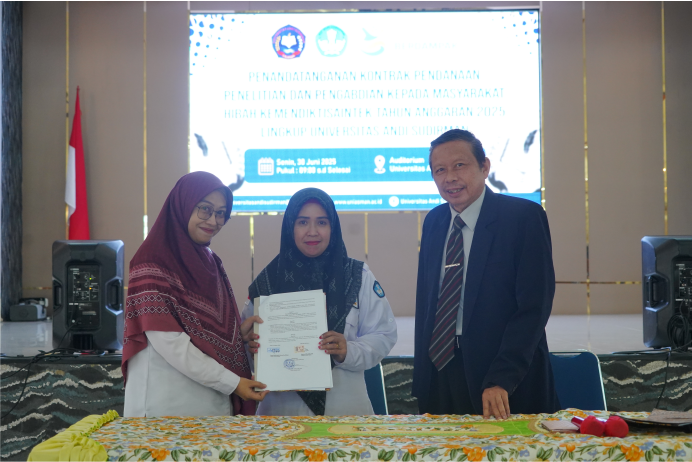 Bukti Kontrak Pendanaan Hibah